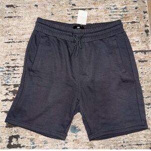 H&M Men's Charcoal Casual Shorts